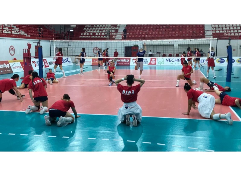 Volley League Women: Η αρχική  εξάδα της ομάδας απέναντι στον Ολυμπιακό